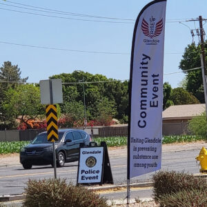 DEA Drug Take-Back Day April 24th, 2021 Community Event Feather Banner Flag
